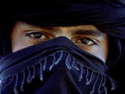 Tuareg face - Morocco